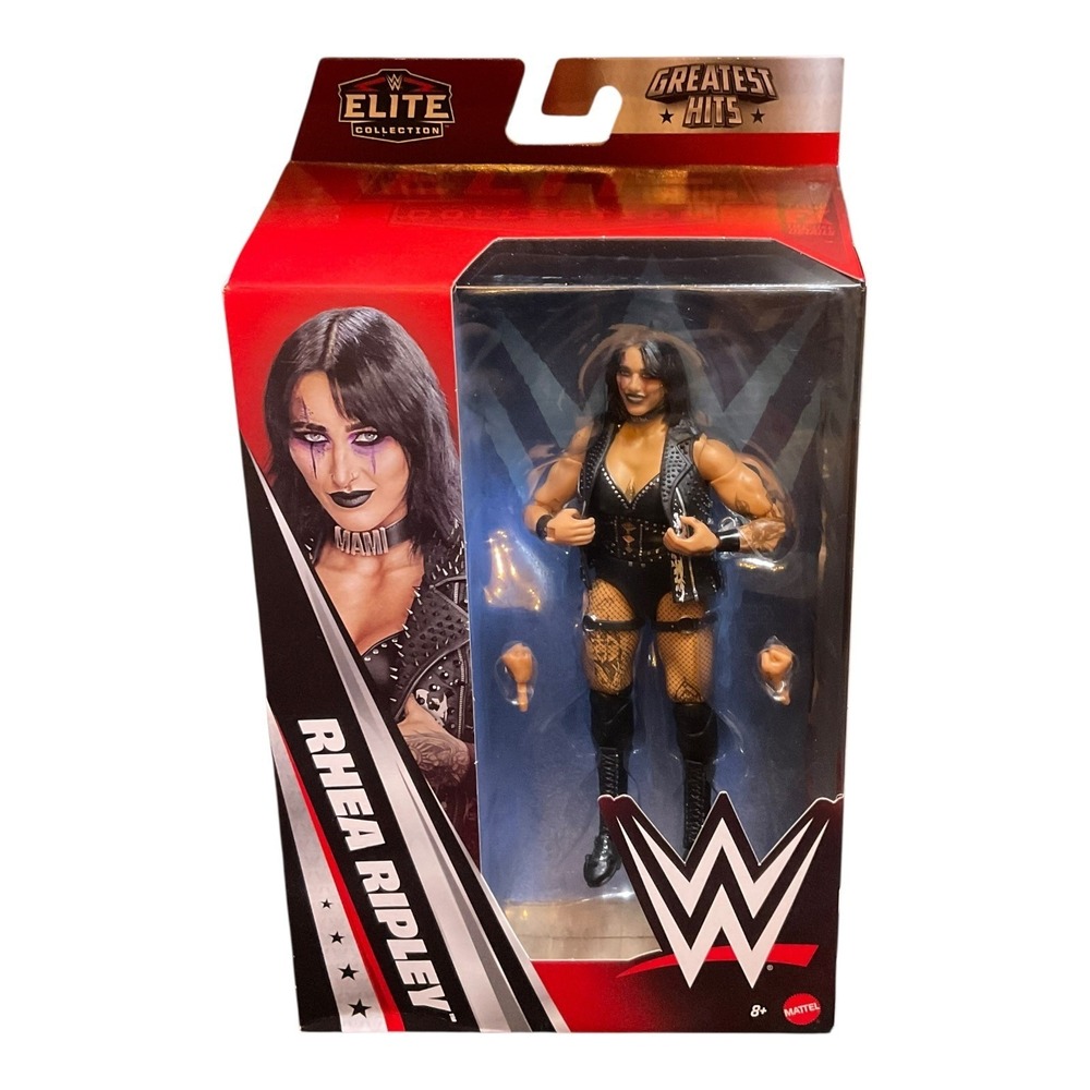 WWE Elite Greatest Hits Rhea Ripley Action Figure Mami Judgment Day New In Hand
